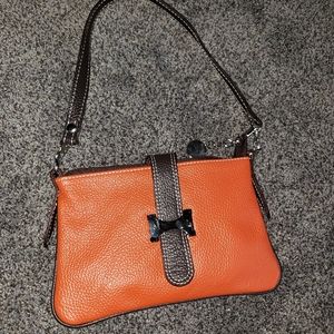 Real leather purse